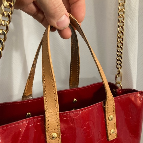 Authentic Louis Vuitton monogram Vernis PM Reade small tote. Cute! - Picture 10 of 16